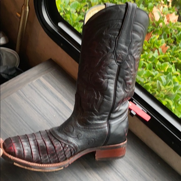 Los Altos men’s crocodile boots size 11 - Picture 8 of 10